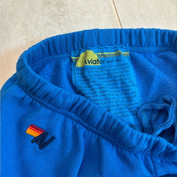 Aviator Nation sweatpants - ocean - Picture 3 of 3